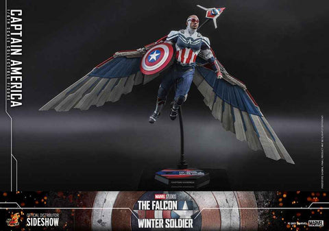 The Falcon and The Winter Soldier 1/6 Captain America 30 cm - Smalltinytoystore