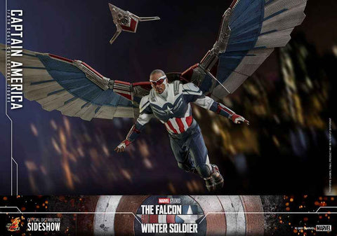 The Falcon and The Winter Soldier 1/6 Captain America 30 cm - Smalltinytoystore