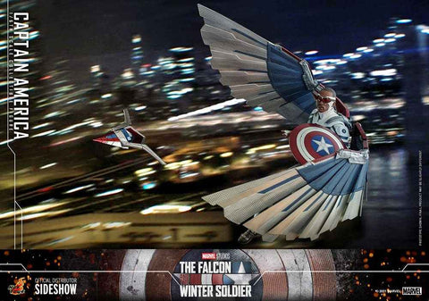 The Falcon and The Winter Soldier 1/6 Captain America 30 cm - Smalltinytoystore