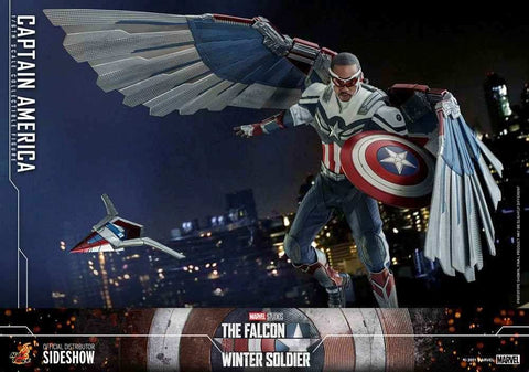 The Falcon and The Winter Soldier 1/6 Captain America 30 cm - Smalltinytoystore