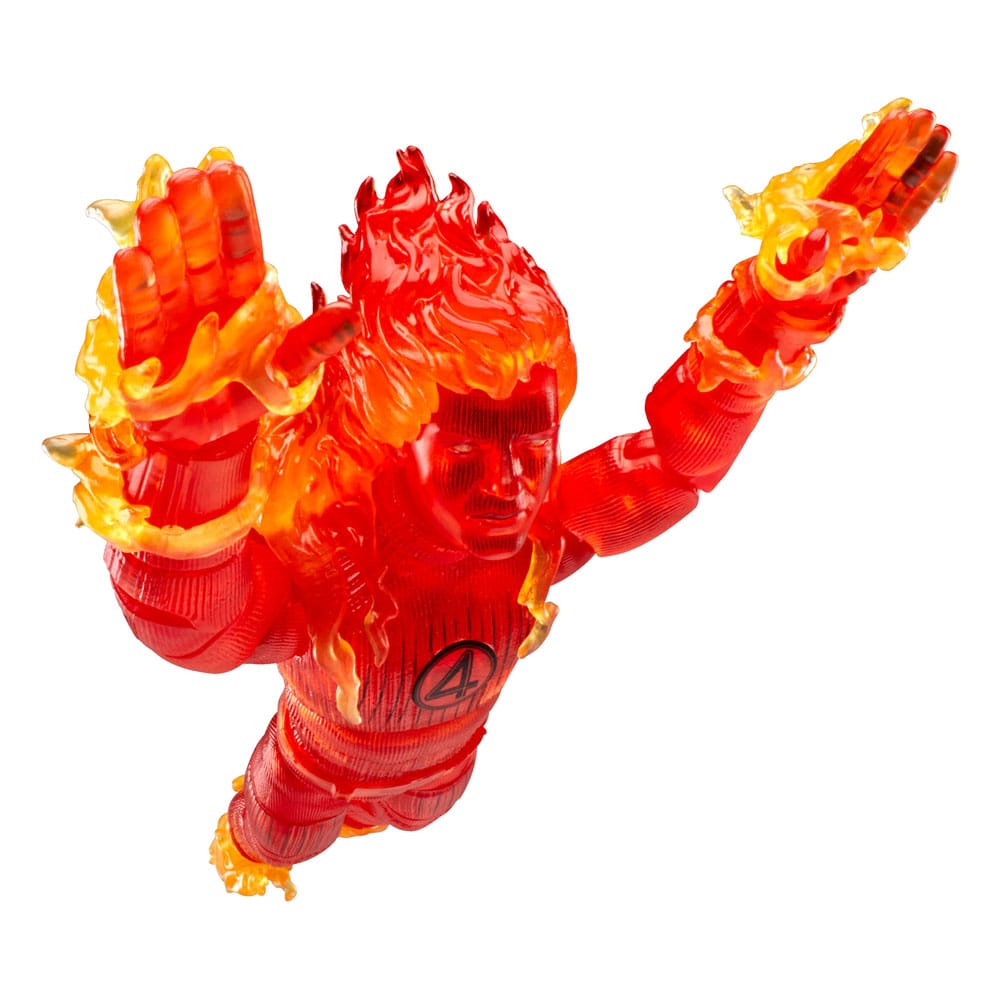 The Fantastic Four: First Steps Marvel Legends Actionfigur Human Torch 15 cm - Smalltinytoystore