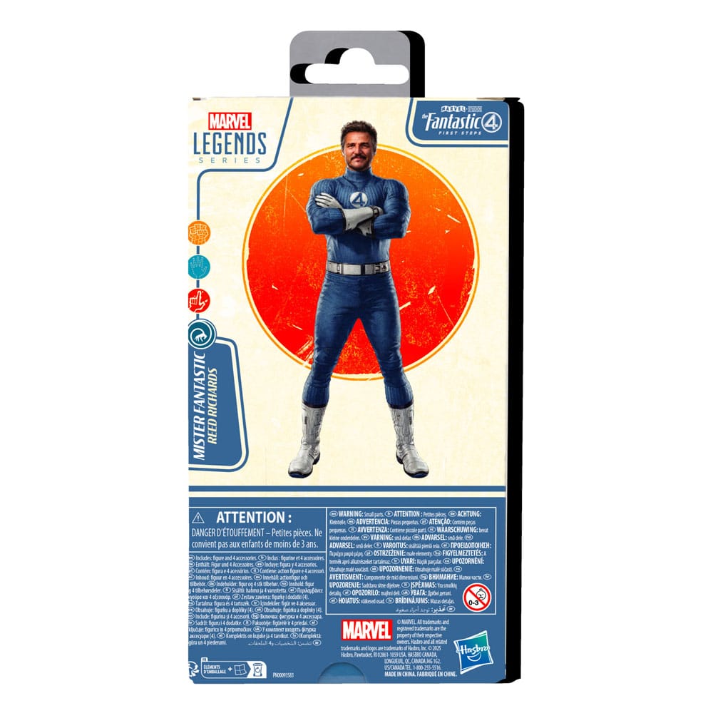 The Fantastic Four: First Steps Marvel Legends Actionfigur Mister Fantastic 15 cm - Smalltinytoystore
