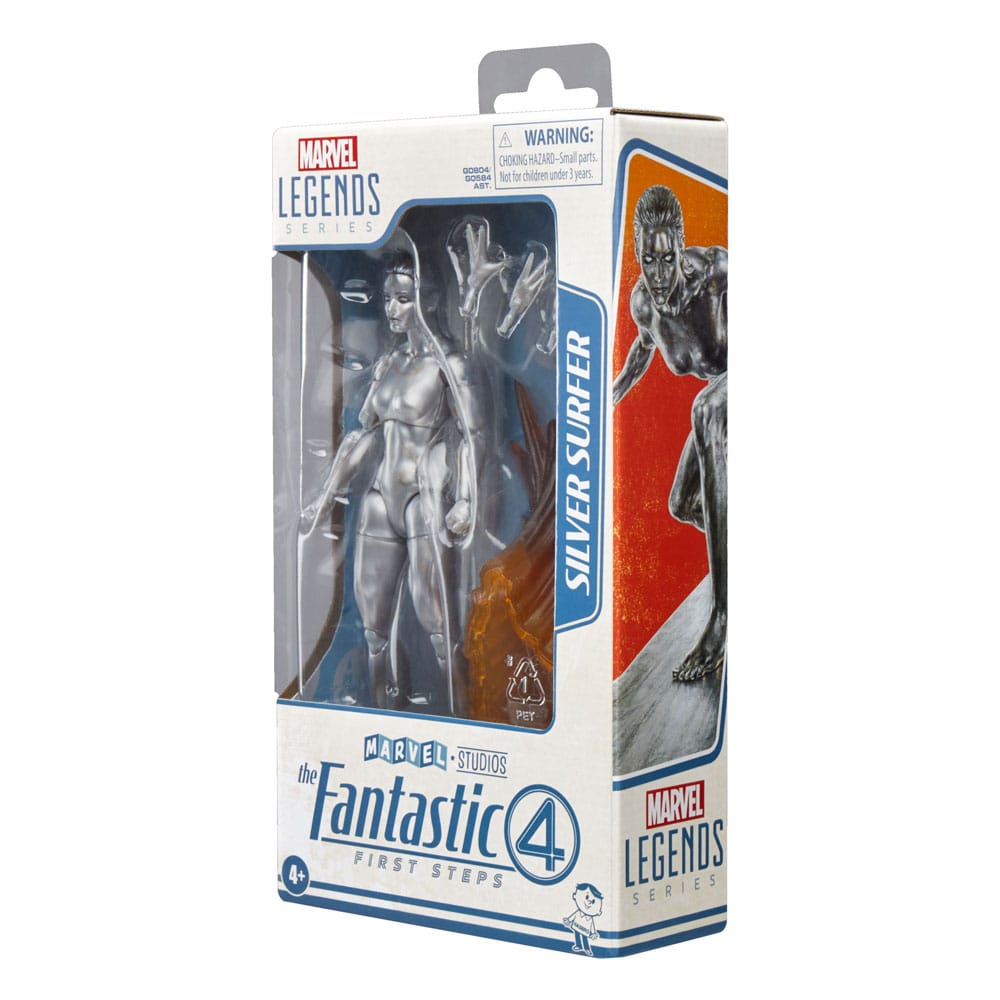 The Fantastic Four: First Steps Marvel Legends Actionfigur Silver Surfer 15 cm - Smalltinytoystore