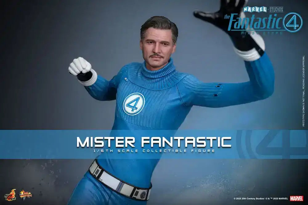 The Fantastic Four: First Steps Movie Masterpiece Actionfigur 1/6 Mister Fantastic 30 cm - Smalltinytoystore