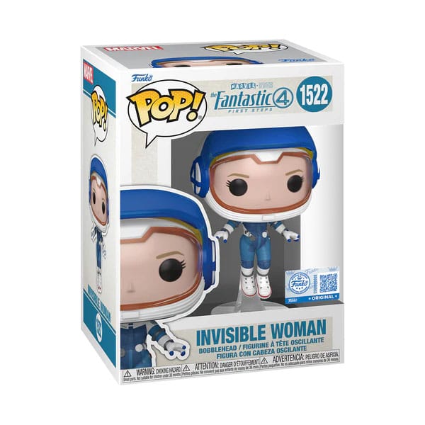 The Fantastic Four: First Steps POP! Vinyl Figur Invisible Woman (Astronaut) 9 cm - Smalltinytoystore