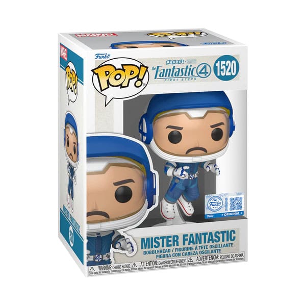 The Fantastic Four: First Steps POP! Vinyl Figur Mister Fantastic (Astronaut) 9 cm - Smalltinytoystore