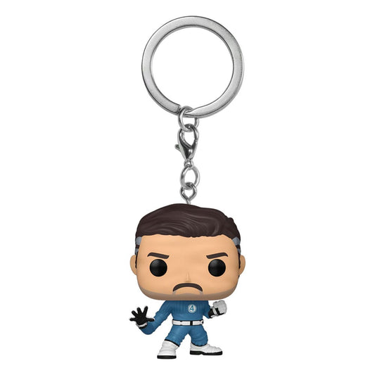 The Fantastic Four: First Steps POP! Vinyl Schlüsselanhänger 4 cm Mister Fantastic Display (12) - Smalltinytoystore