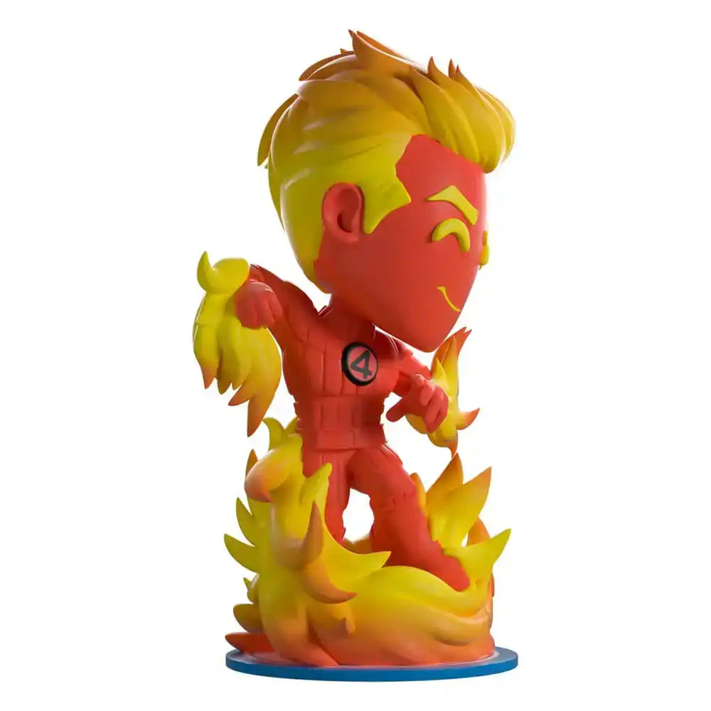 The Fantastic Four Vinyl Figur Human Torch 14 cm - Smalltinytoystore