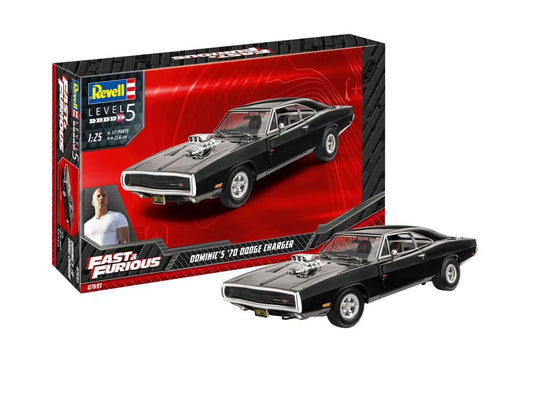 The Fast & Furious Modellbausatz Dominics 1970 Dodge Charger - Smalltinytoystore