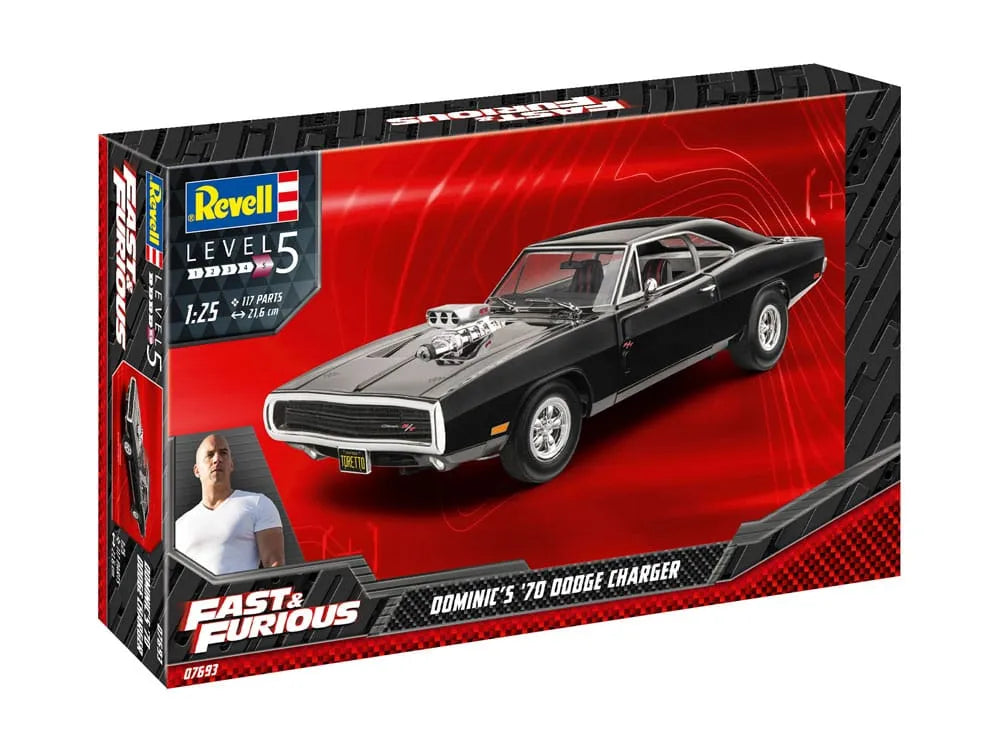 The Fast & Furious Modellbausatz Dominics 1970 Dodge Charger - Smalltinytoystore