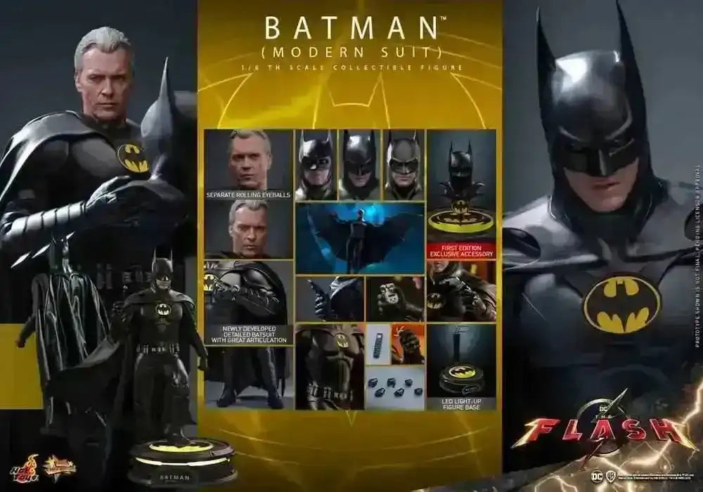 The Flash Movie Masterpiece 1/6 Batman (Modern Suit) 30 cm HOT TOYS - Smalltinytoystore
