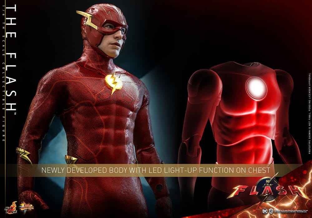 The Flash Movie Masterpiece 1/6 The Flash 30 cm - Smalltinytoystore