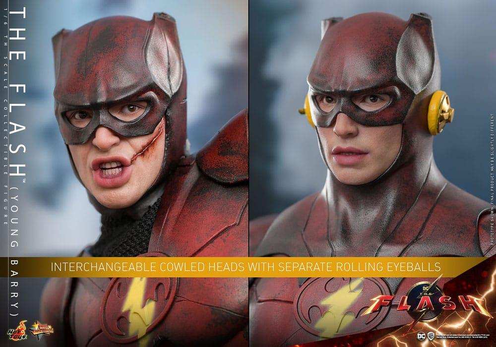 The Flash Movie Masterpiece Actionfigur 1/6 The Flash (Young Barry) 30 cm - Smalltinytoystore