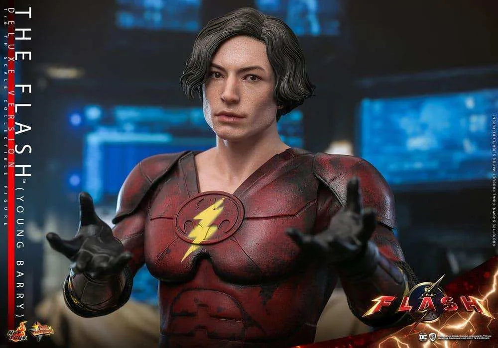 The Flash Movie Masterpiece Actionfigur 1/6 The Flash (Young Barry) (Deluxe Version) 30 cm HOT TOYS - Smalltinytoystore