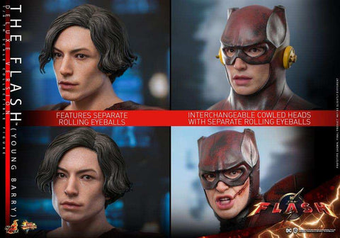 The Flash Movie Masterpiece Actionfigur 1/6 The Flash (Young Barry) (Deluxe Version) 30 cm - Smalltinytoystore