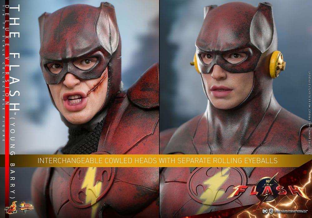 The Flash Movie Masterpiece Actionfigur 1/6 The Flash (Young Barry) (Deluxe Version) 30 cm - Smalltinytoystore