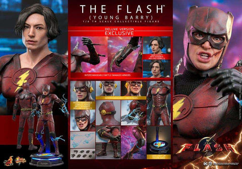 The Flash Movie Masterpiece Actionfigur 1/6 The Flash (Young Barry) (Deluxe Version) 30 cm - Smalltinytoystore