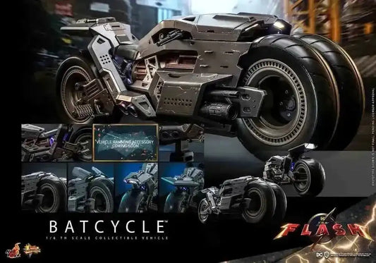 The Flash Movie Masterpiece Fahrzeug 1/6 Batcycle 56 cm HOT TOYS - Smalltinytoystore