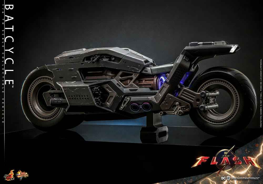 The Flash Movie Masterpiece Fahrzeug 1/6 Batcycle 56 cm - Smalltinytoystore