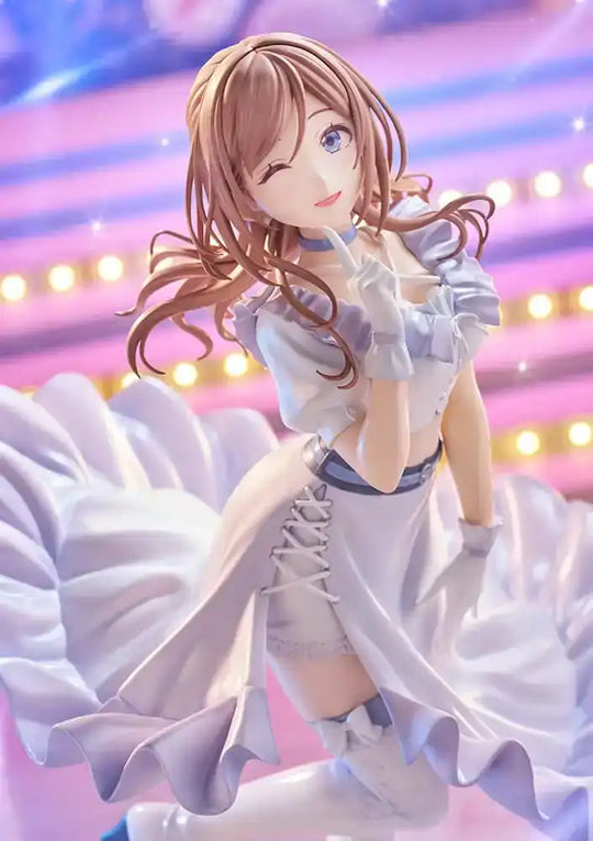 The Idolmaster Gakuen PVC Statue 1/7 Rinami Himesaki Clumsy Trick Ver. 25 cm - Smalltinytoystore