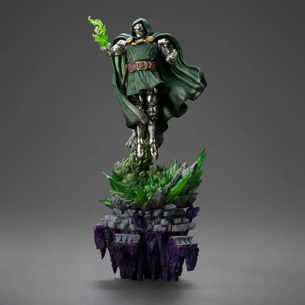 The Infinity Gauntlet Marvel Legends Diorama Art Scale Statue 1/10 Doctor Doom Deluxe Edition 42 cm - Smalltinytoystore