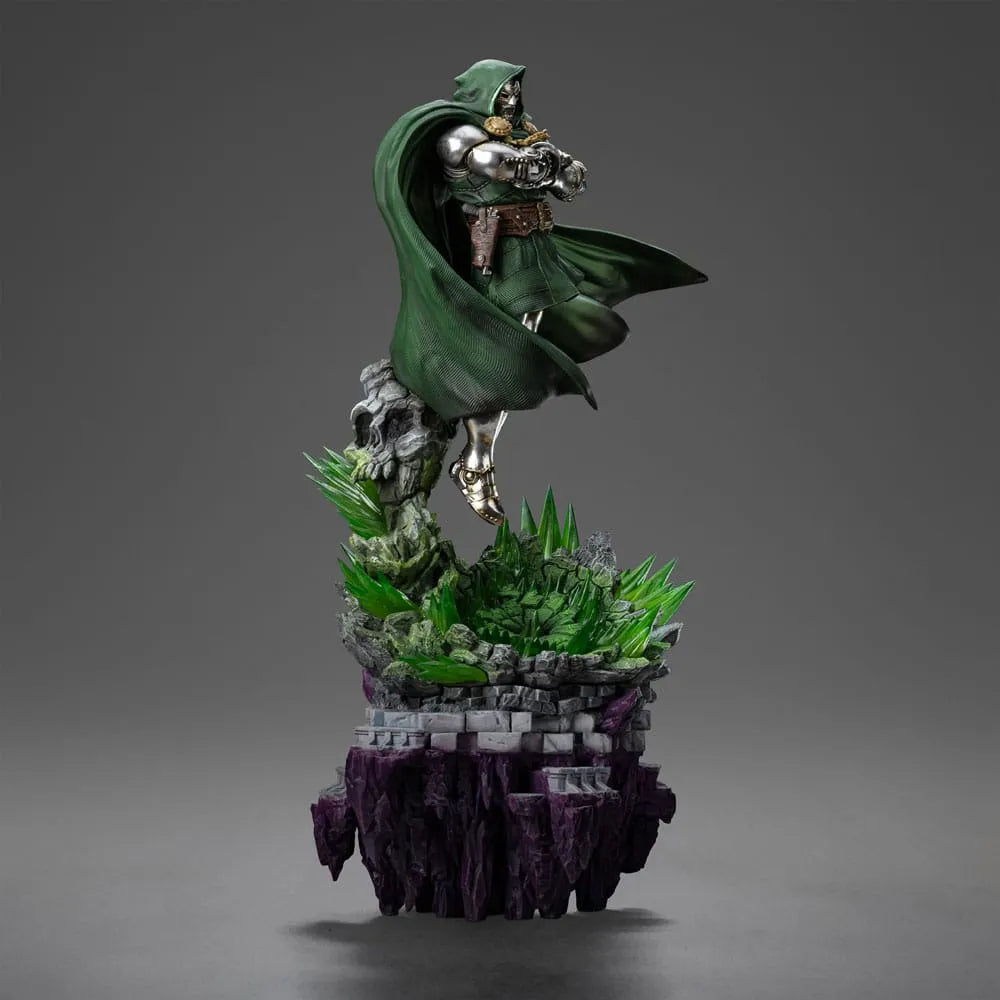 The Infinity Gauntlet Marvel Legends Diorama Art Scale Statue 1/10 Doctor Doom Deluxe Edition 42 cm - Smalltinytoystore
