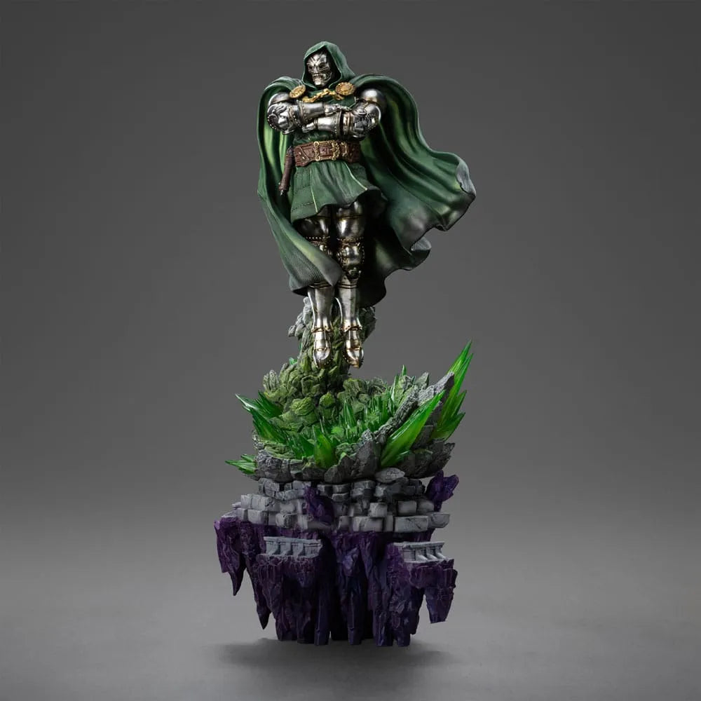 The Infinity Gauntlet Marvel Legends Diorama Art Scale Statue 1/10 Doctor Doom Deluxe Edition 42 cm - Smalltinytoystore