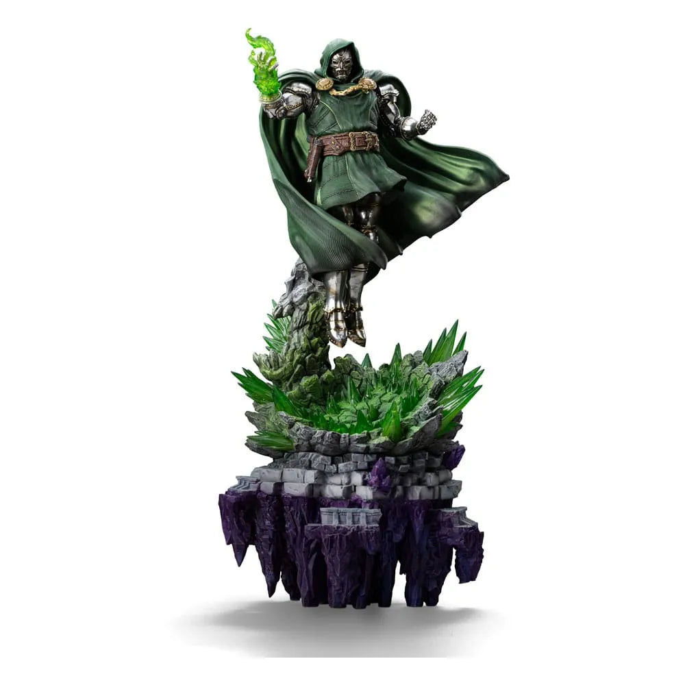 The Infinity Gauntlet Marvel Legends Diorama Art Scale Statue 1/10 Doctor Doom Deluxe Edition 42 cm - Smalltinytoystore