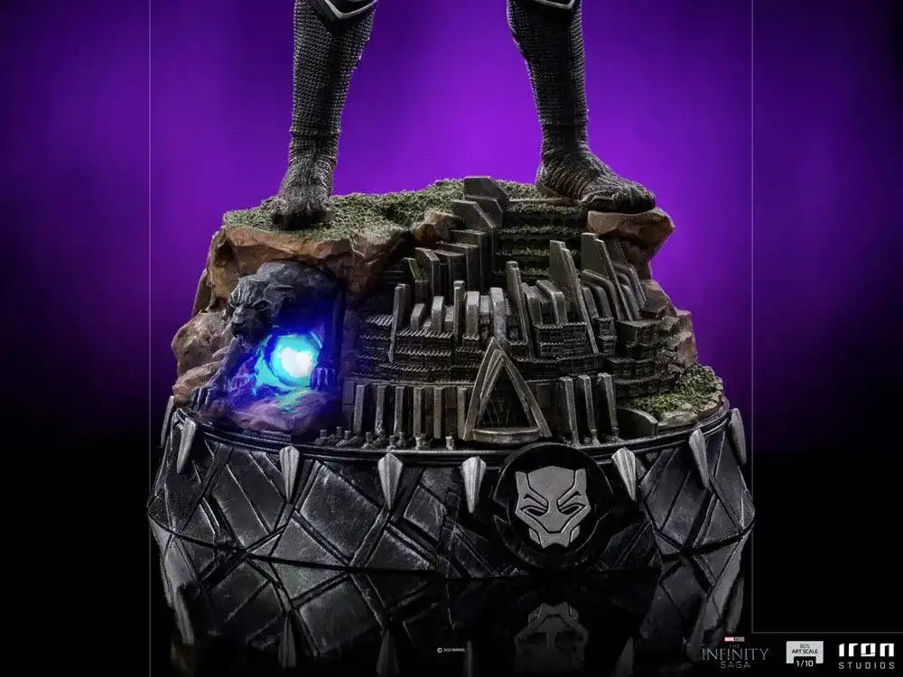 The Infinity Saga Art Scale Statue 1/10 Black Panther Deluxe 25 cm - Smalltinytoystore