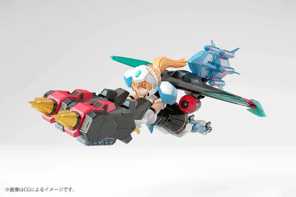 The King of Braves GaoGaiGar Cross Frame Girl Plastic Model Kit Star Gaofighgar 19 cm - Smalltinytoystore