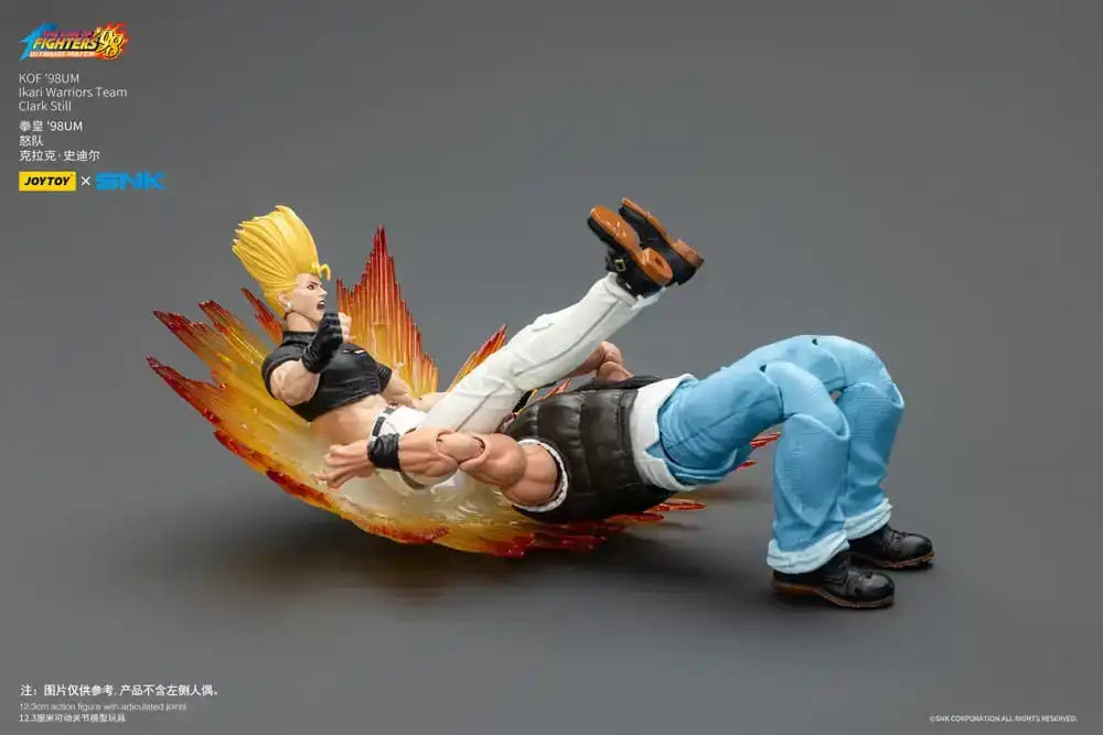 The King Of Fighters '98 Actionfigur Hero Team Clark Still 12 cm - Smalltinytoystore
