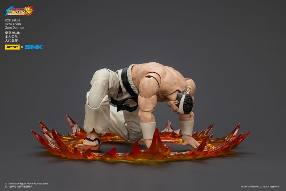 The King Of Fighters '98 Actionfigur Hero Team Goro Daimon 12 cm - Smalltinytoystore