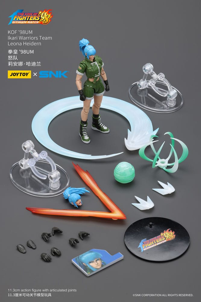 The King Of Fighters '98 Actionfigur Hero Team Leona Heidern 11 cm - Smalltinytoystore