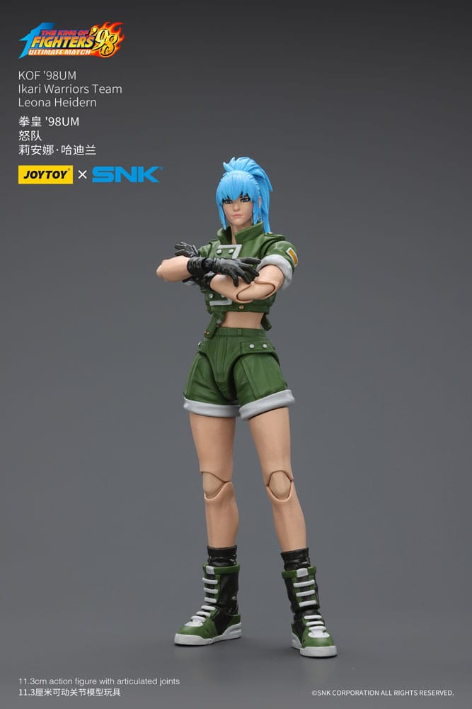 The King Of Fighters '98 Actionfigur Hero Team Leona Heidern 11 cm - Smalltinytoystore