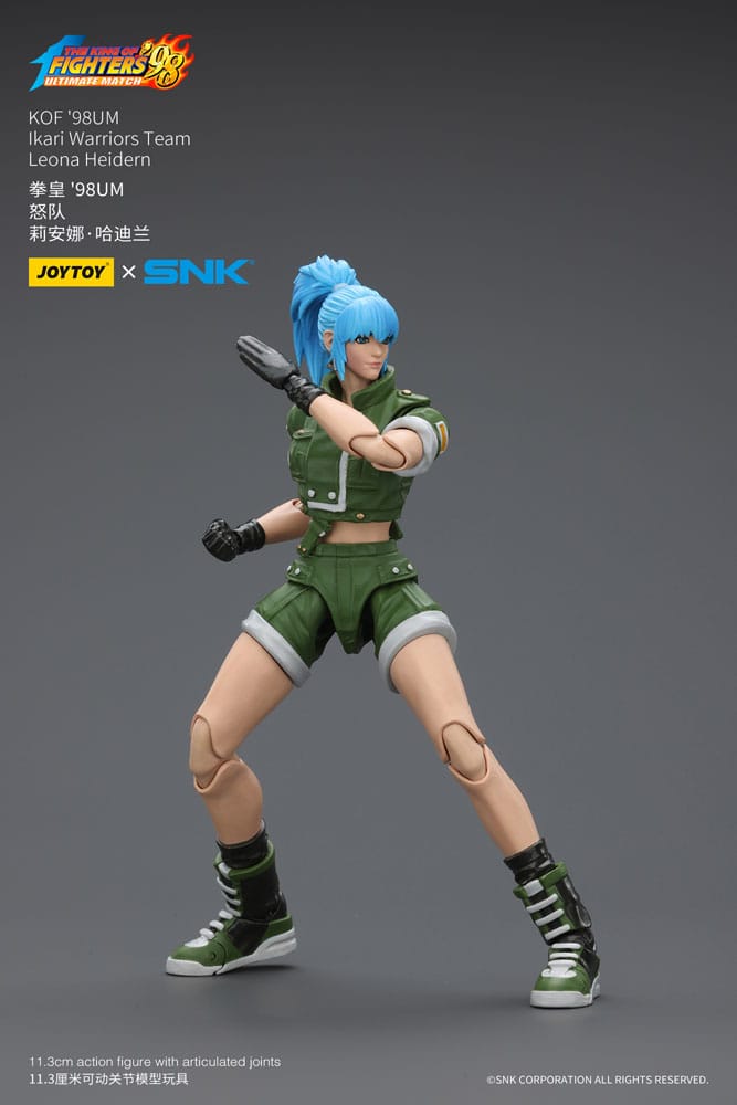The King Of Fighters '98 Actionfigur Hero Team Leona Heidern 11 cm - Smalltinytoystore