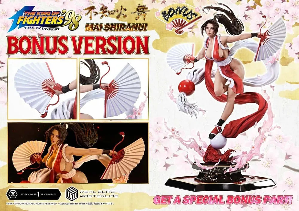 The King of Fighters ´98 Real Elite Masterline Series Statue 1/4 Mai Shiranui Ultimate Bonus Version 70 cm