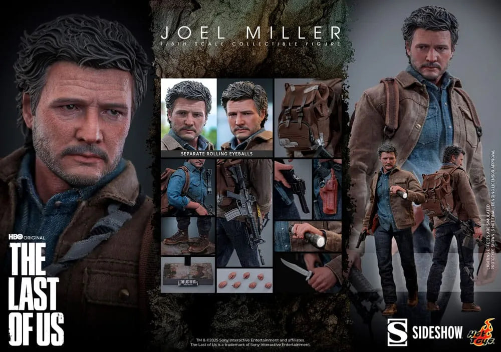 The Last of Us Actionfigur 1/6 Joel Miller 30 cm - Smalltinytoystore