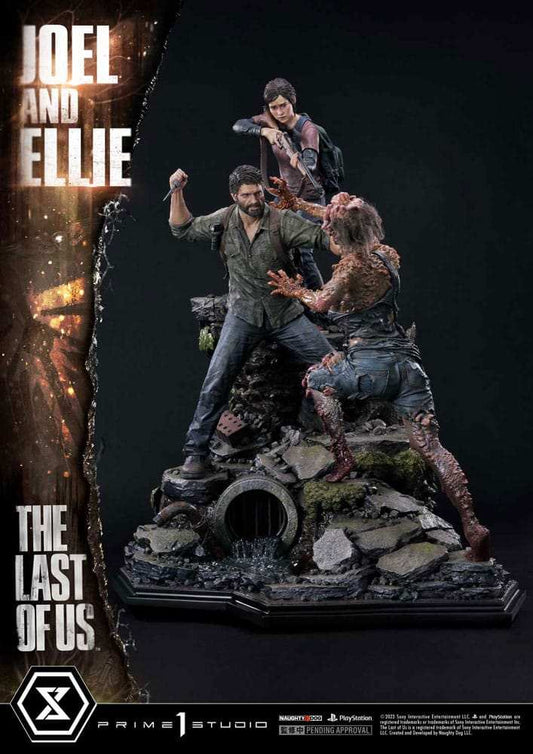 The Last of Us Part I Ultimate Premium Masterline Series Statue 1/4 Joel & Ellie (The Last of Us Part I) 73 cm - Smalltinytoystore