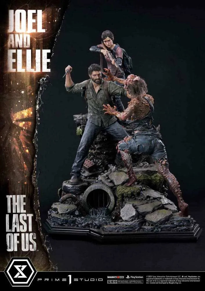 The Last of Us Part I Ultimate Premium Masterline Series Statue 1/4 Joel & Ellie (The Last of Us Part I) 73 cm - Smalltinytoystore