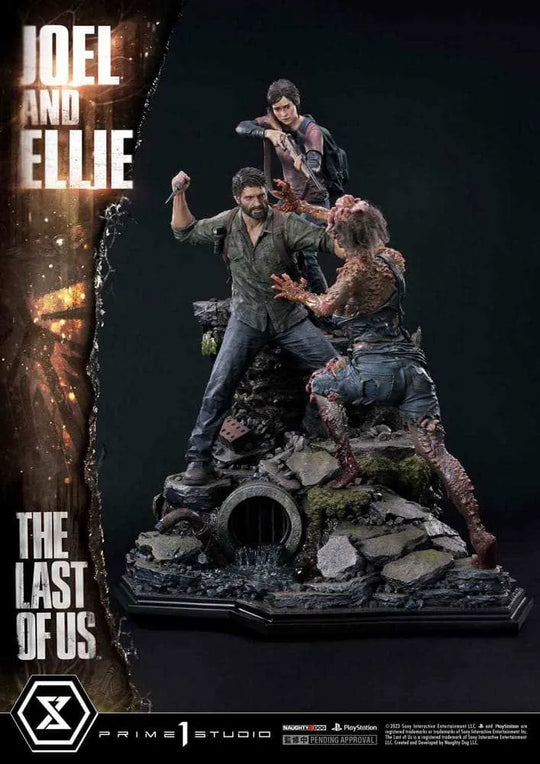 The Last of Us Part I Ultimate Premium Masterline Series Statue 1/4 Joel & Ellie (The Last of Us Part I) 73 cm - Smalltinytoystore