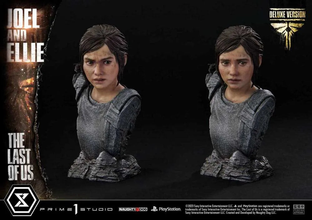 The Last of Us Part I Ultimate Premium Masterline Series Statue Joel & Ellie Deluxe Bonus Version (The Last of Us Part I) 73 cm - Smalltinytoystore