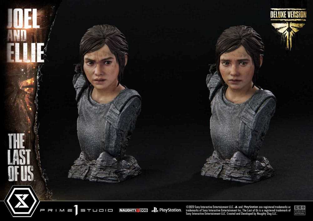 The Last of Us Part I Ultimate Premium Masterline Series Statue Joel & Ellie Deluxe Bonus Version (The Last of Us Part I) 73 cm - Smalltinytoystore