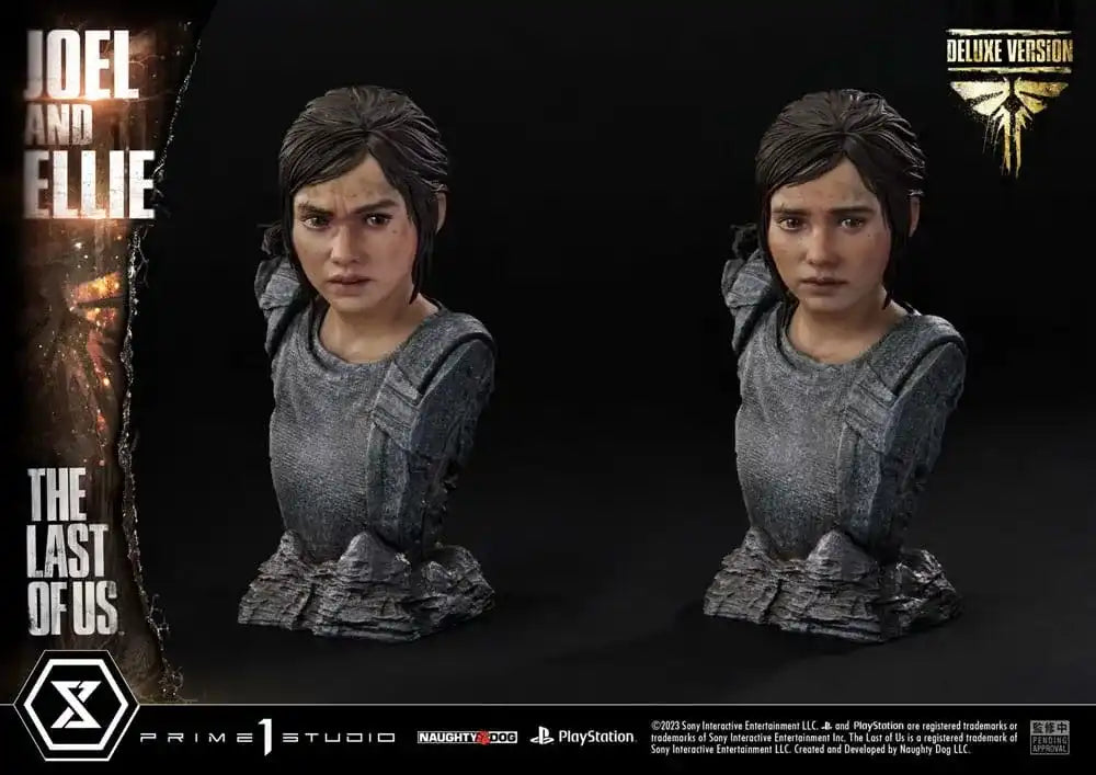 The Last of Us Part I Ultimate Premium Masterline Series Statue Joel & Ellie Deluxe Version (The Last of Us Part I) 73 cm - Smalltinytoystore
