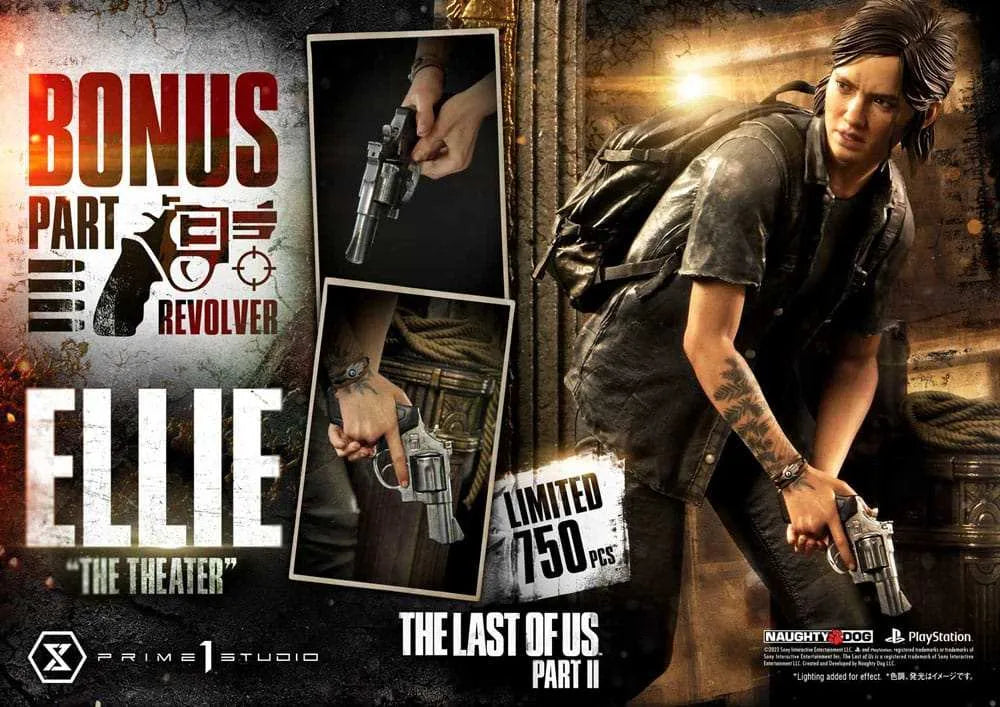 The Last of Us Part II Ultimate Premium Masterline Series Statue 1/4 Ellie "The Theater" Bonus Version 58 cm - Smalltinytoystore