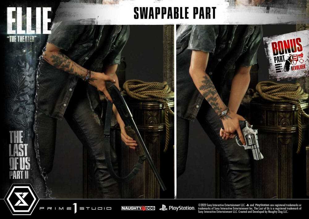 The Last of Us Part II Ultimate Premium Masterline Series Statue 1/4 Ellie "The Theater" Bonus Version 58 cm - Smalltinytoystore