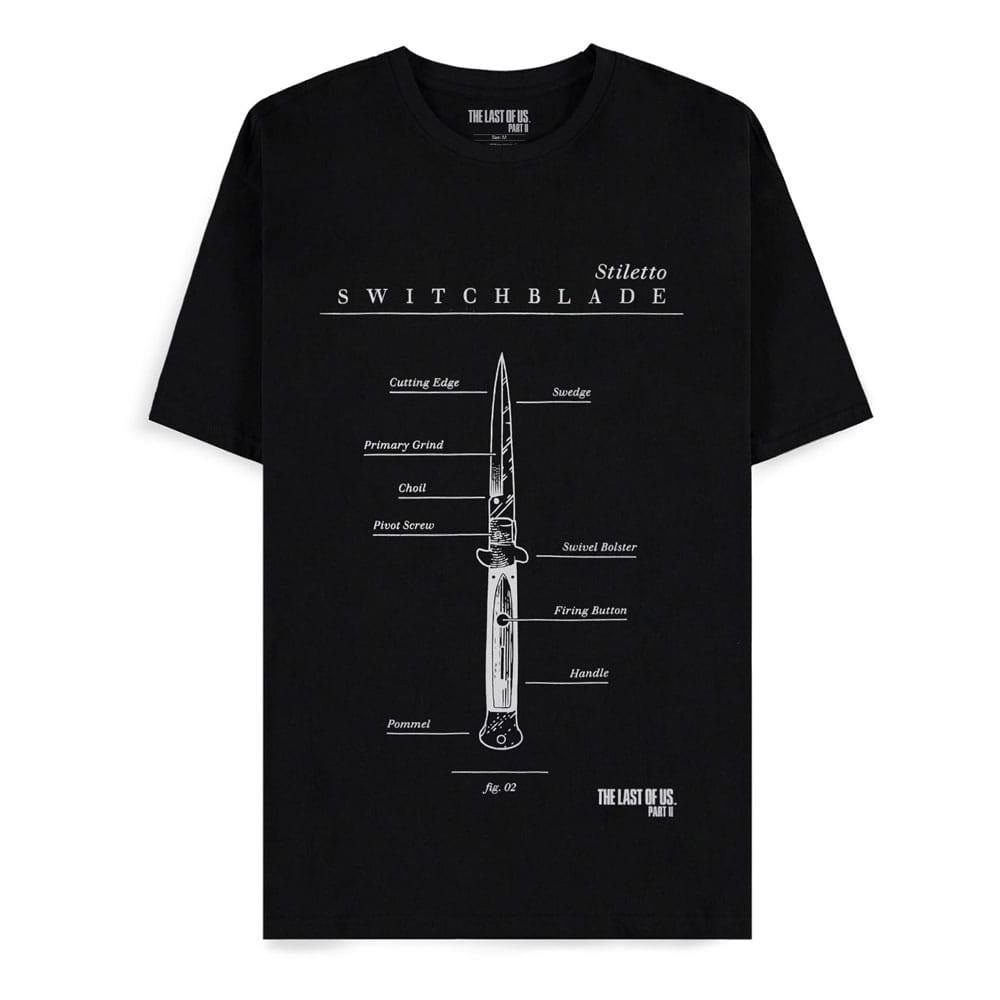 The Last of Us T-Shirt Switchblade Größe S - Smalltinytoystore