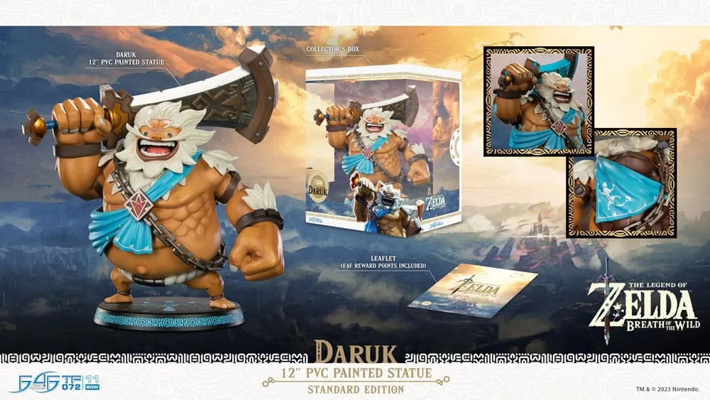 The Legend of Zelda Breath of the Wild PVC Statue Daruk Standard Edition 29 cm - Smalltinytoystore