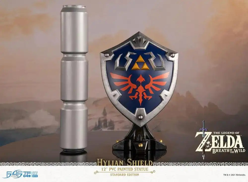 The Legend of Zelda Breath of the Wild PVC Statue Hylian Shield Standard Edition 29 cm - Smalltinytoystore