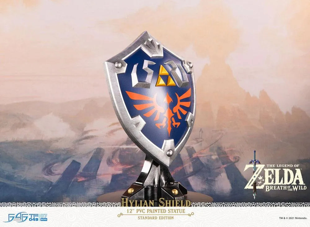 The Legend of Zelda Breath of the Wild PVC Statue Hylian Shield Standard Edition 29 cm - Smalltinytoystore