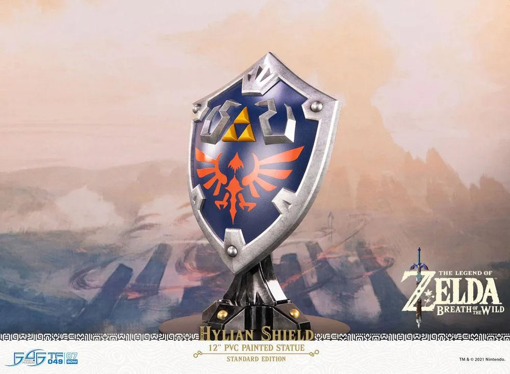 The Legend of Zelda Breath of the Wild PVC Statue Hylian Shield Standard Edition 29 cm - Smalltinytoystore